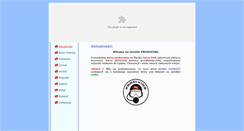Desktop Screenshot of prodiving.pl